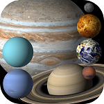太陽系 探査機が見た世界 for iPad アイコン